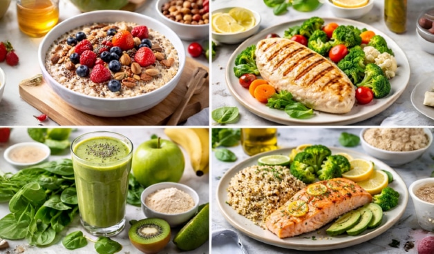 Простые рецепты питания для снижения веса с контролем калорий