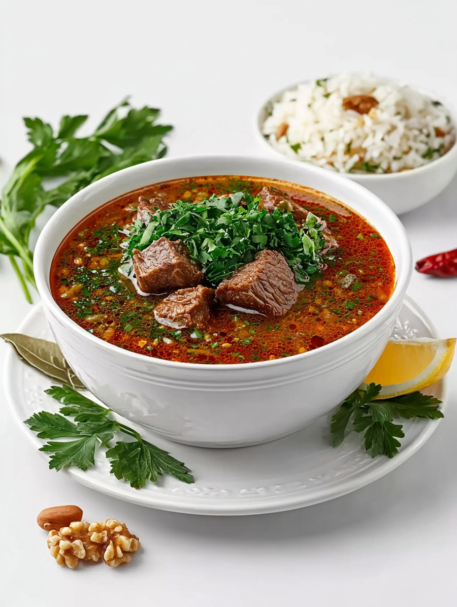 Харчо с говядиной готовое блюдо это норма