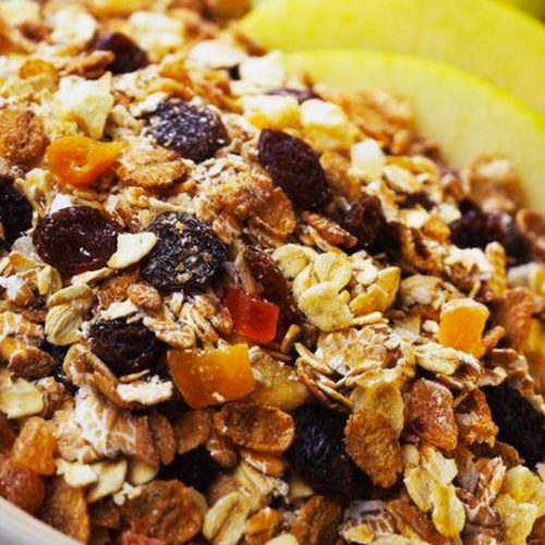 Завтрак Мюсли с орехами, семечками и цукатами базовое меню диета Елены Малышевой