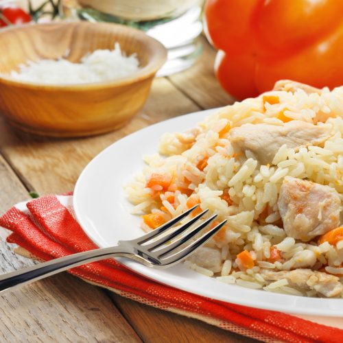 Ужин Плов с курицей вип меню Диета Елены Малышевой