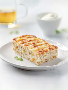 завтрак Запеканка гречневая с творогом и курагой меню thenorm