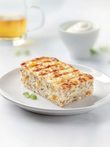 завтрак Запеканка гречневая с творогом и курагой меню правильное питание thenorm