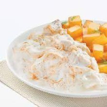 обед Ломтики филе сайды запечённые с картофелем и луком блюда базовое меню диеты Елены Малышевой