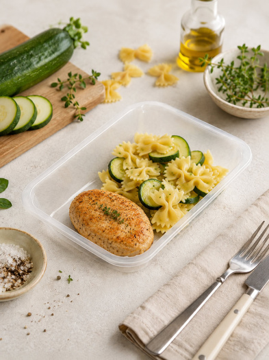 Котлеты из индейки с кус-кусом, блюдо для здорового меню