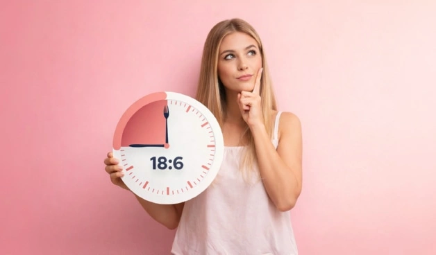 схема интервального голодания 18/6 с окном питания 6 часов и периодом голода 18 часов
