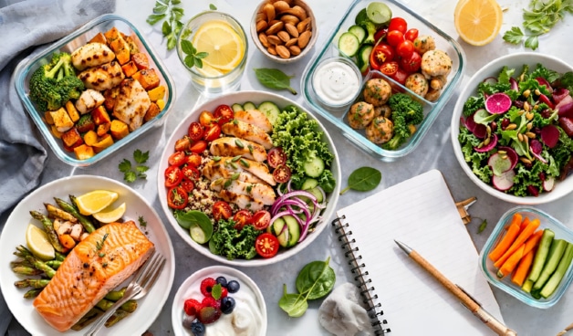 План питания для похудения на день с контролем калорий и БЖУ